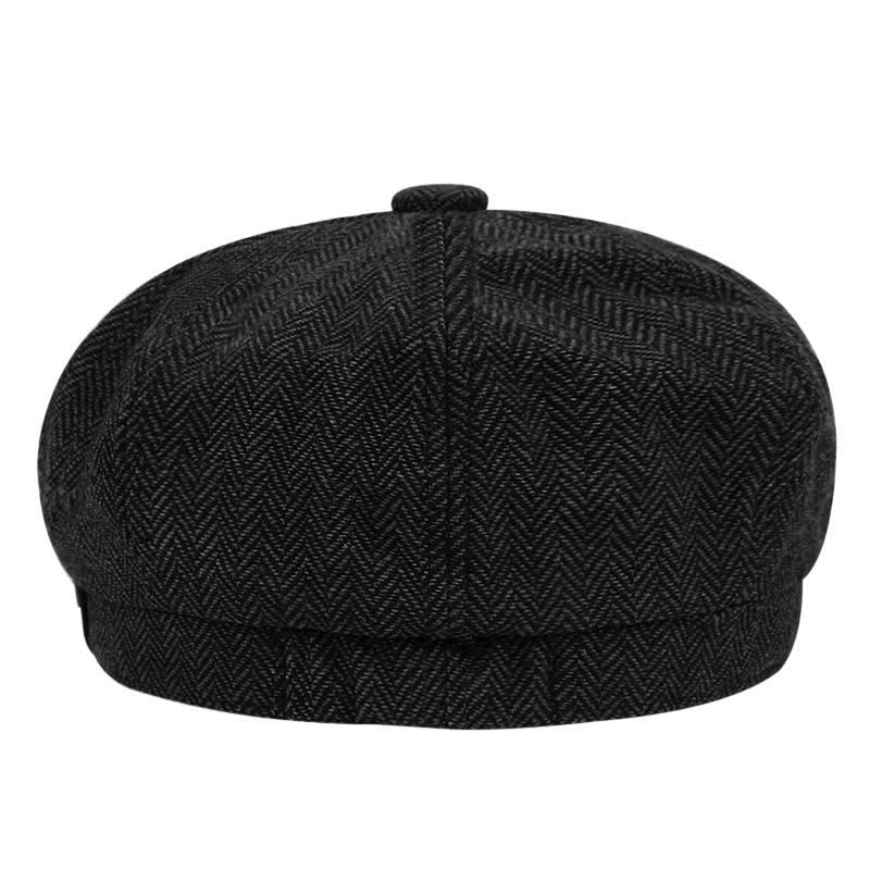 Künstler Tweed achteckige Baskenmütze - image 3