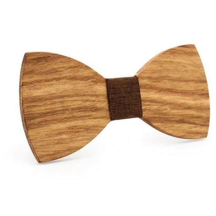 Natürliche Holzmaserung Holzkrawatte für Männer