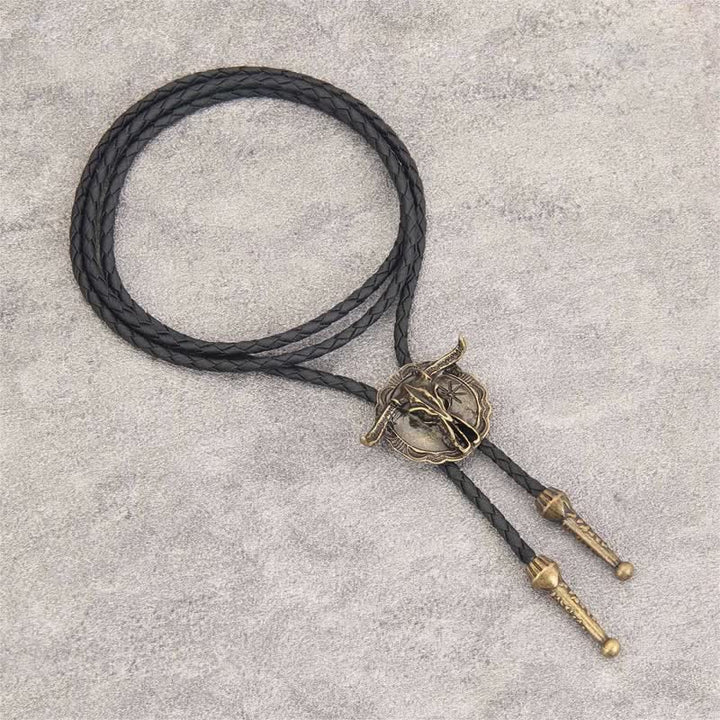Western Rodeo Stierkopf Bolo-Tie