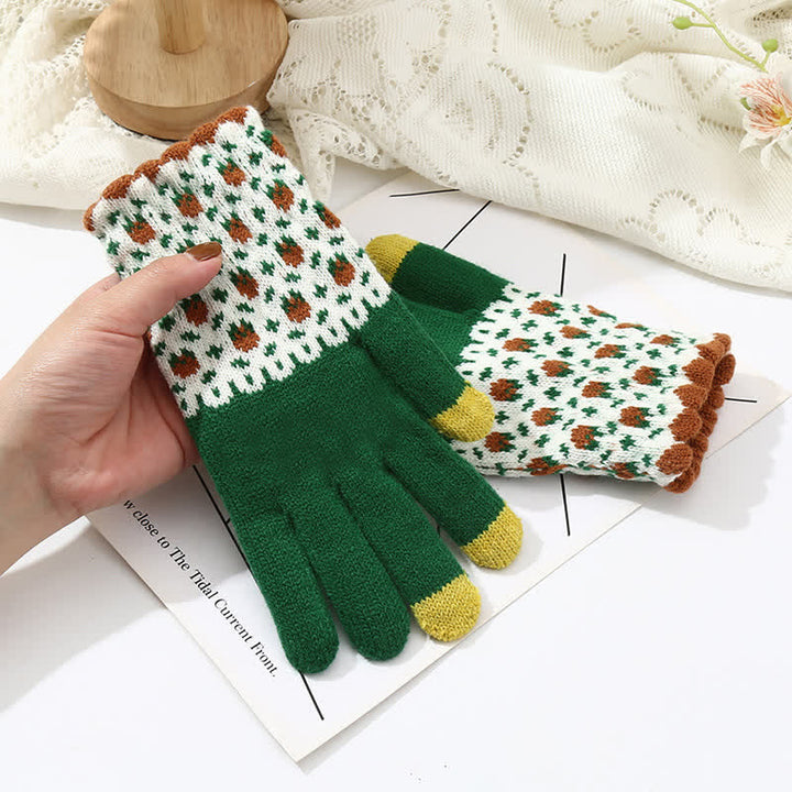Damen-Gartenhandschuhe mit vollem Finger und Touchscreen-Funktion