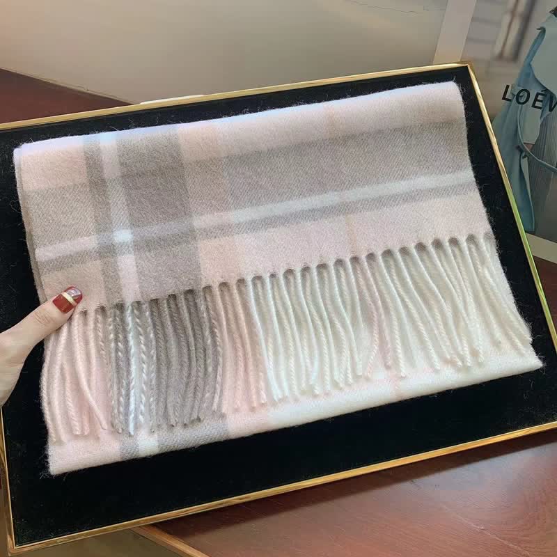 Unisex-Schal aus Lammfell im Edinburgh-Karo-Design, groß und warm - #21 - image 39