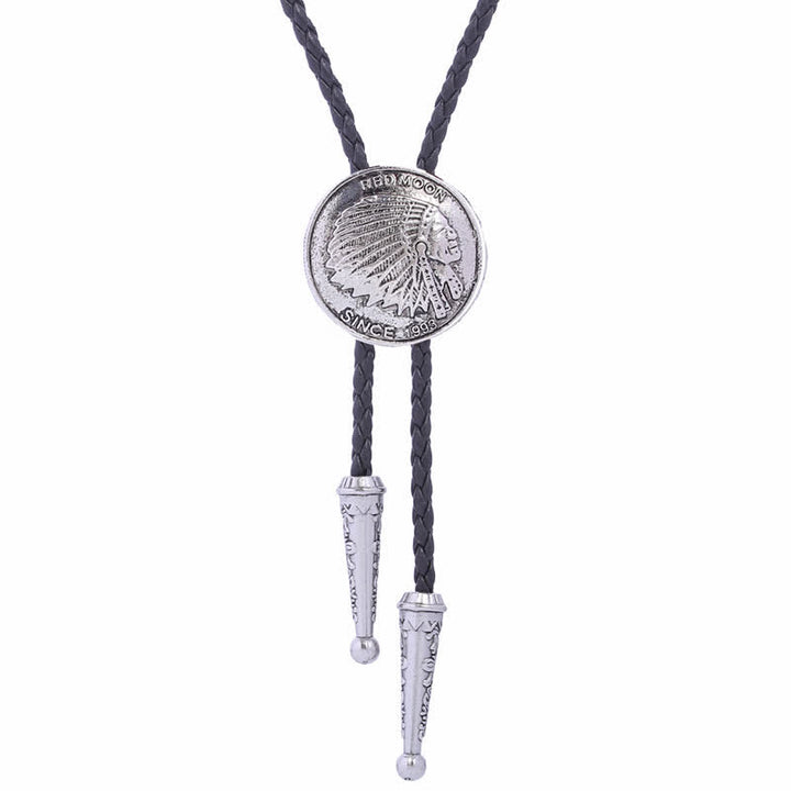 Klassische Bolotie im Indianertribal-Design