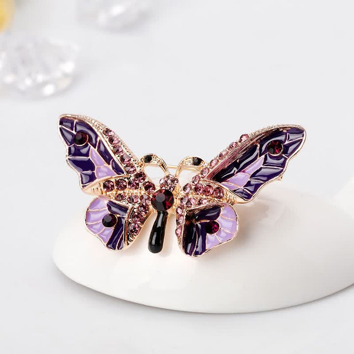 Damen Elegante märchenhafte Schmetterlingsbrosche
