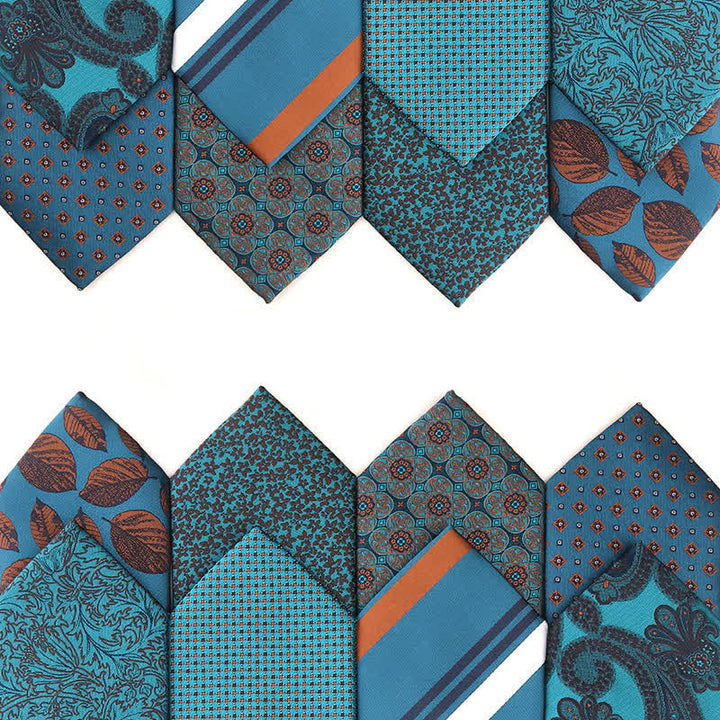 Herren Business Lake Blue Serie Krawatte 