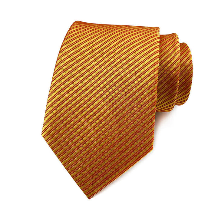 Männer Krawatte in Unifarben mit diskretem Twill-Muster