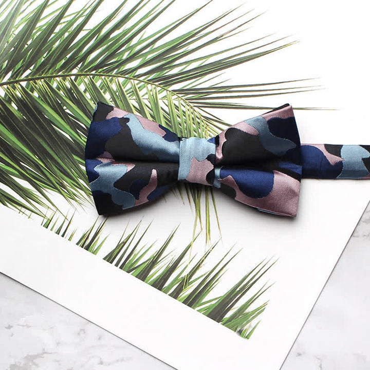 Herren-Fliege mit Wild Camouflage Muster