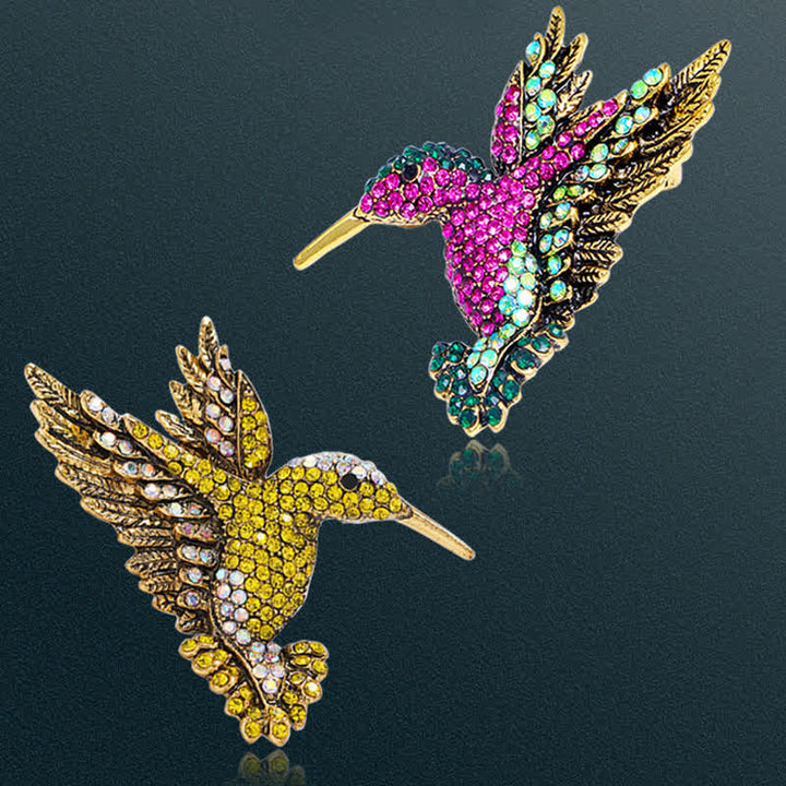 Frauen Kolibri Strassbrosche