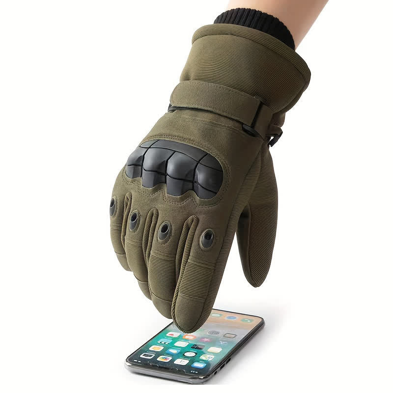 Winter Thermische Alle Finger Schützende Taktische Handschuhe