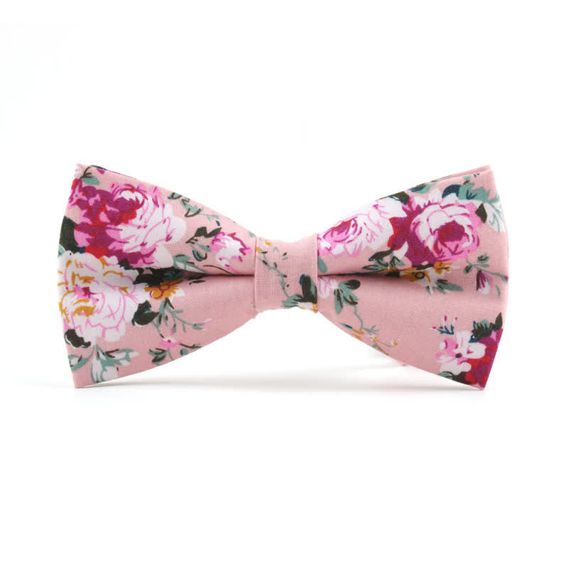 Männerfliege mit Rosenblätternmuster - Rosa - image 6