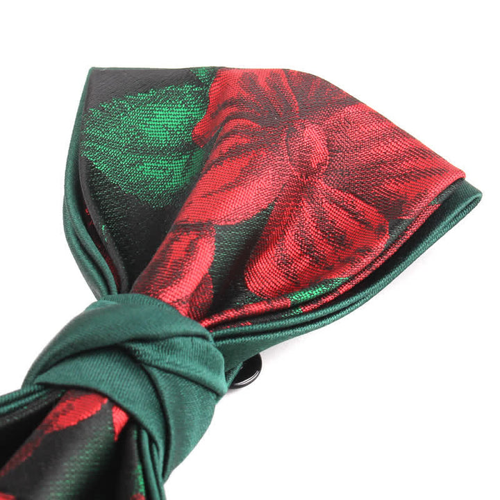 Elegante florale botanische Fliege für Herren