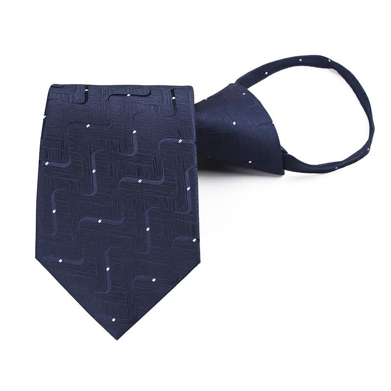 Herren Distant Galaxy Reißverschluss Krawatte - Blau - image 4