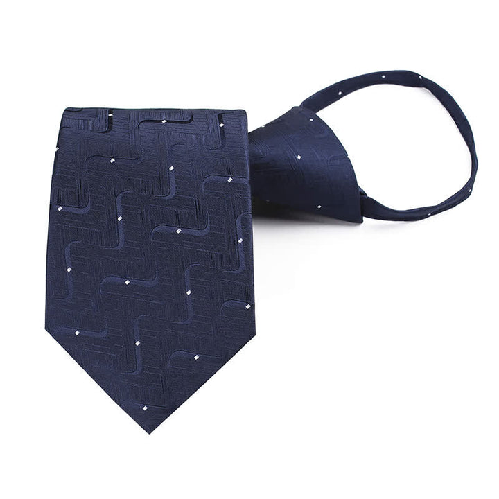 Herren Distant Galaxy Reißverschluss Krawatte - Blau - image 4