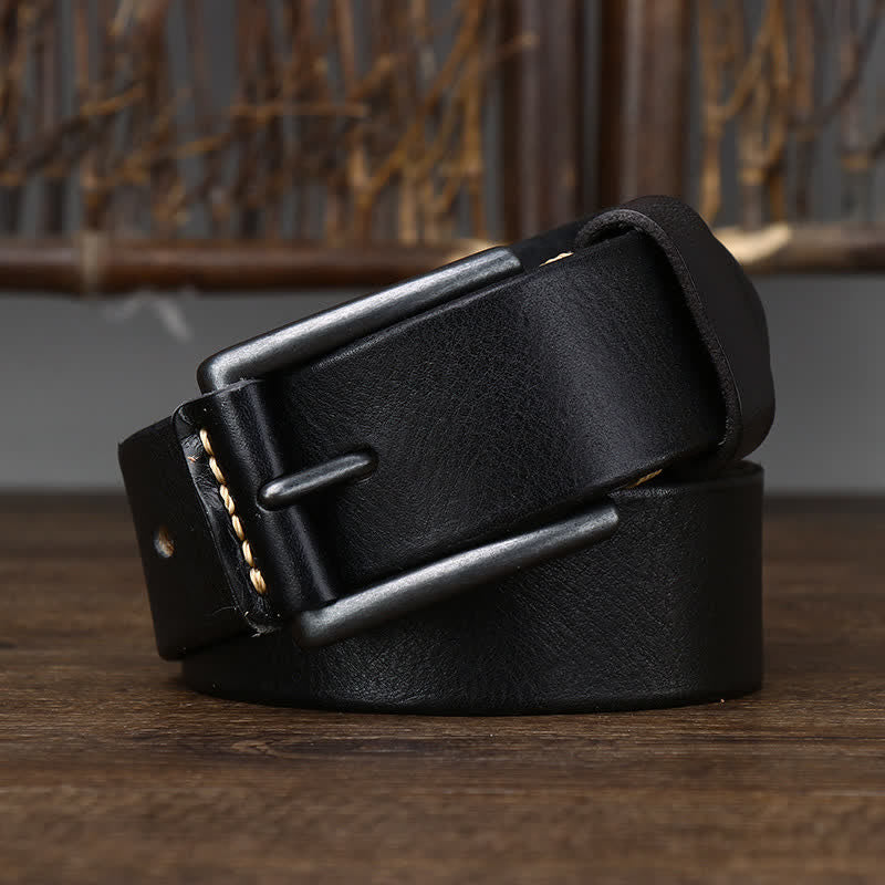 Stilvoller Retro-Cowboy-Ledergürtel für Herren