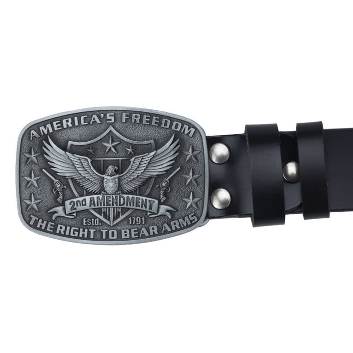 Retro Adler Freiheit Amerikas Leder Gürtel für Männer
