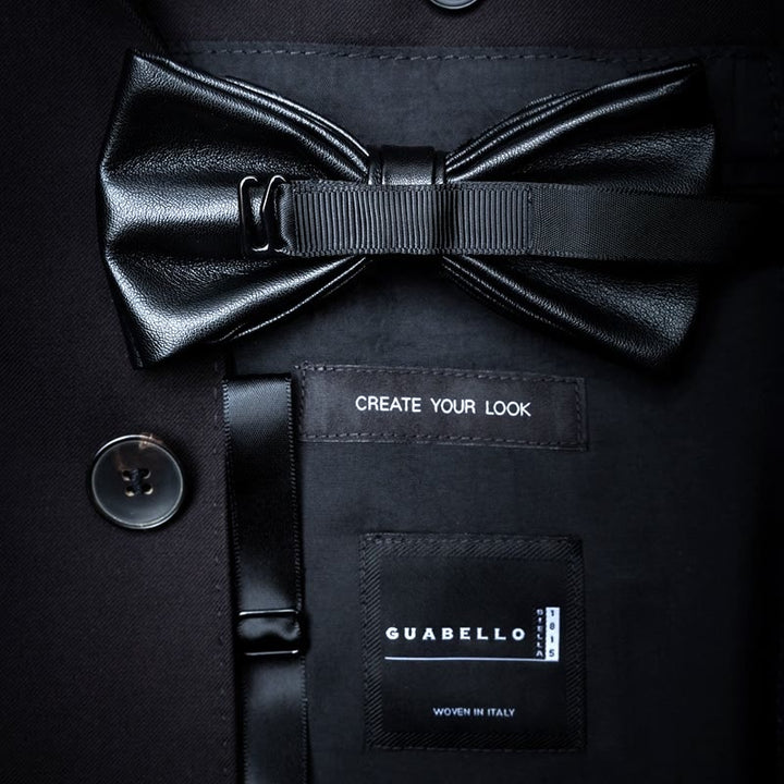 Elegante Blau &amp; Schwarz Federfliege
