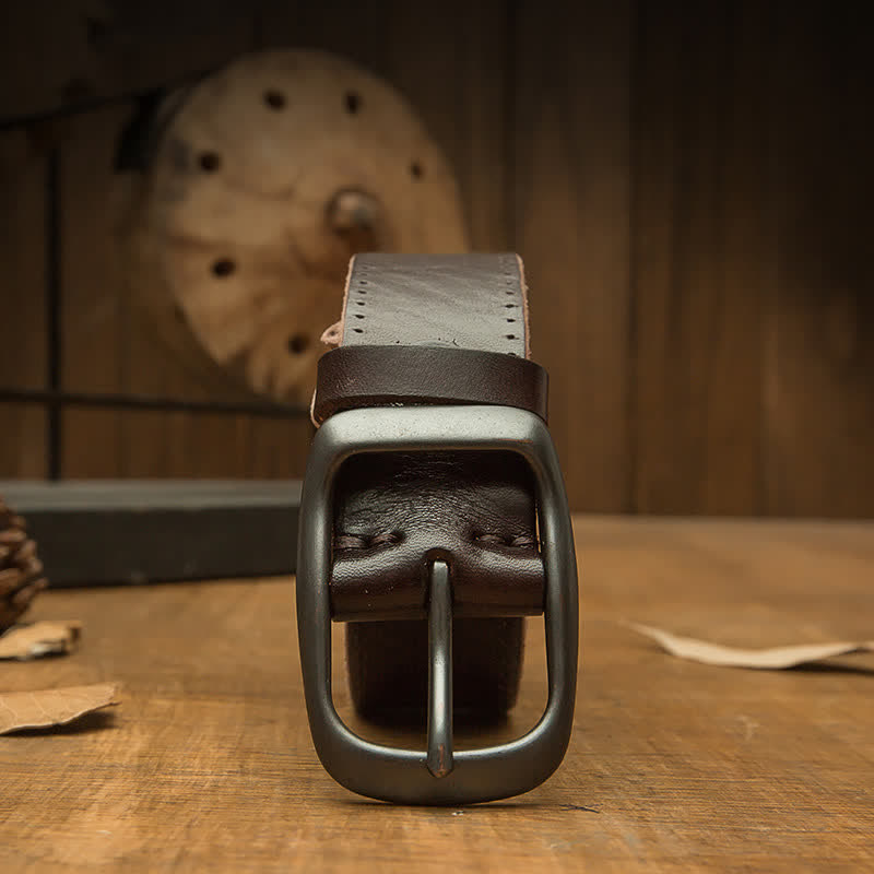 Handgemachter Retro-Hosenledergürtel für Herren