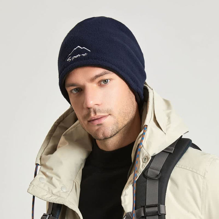 Winddicht Polar Fleece Wendemütze Warmer Hut
