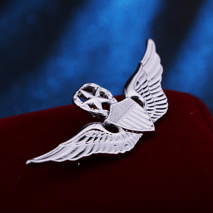 Herren Pilotabzeichen Brosche