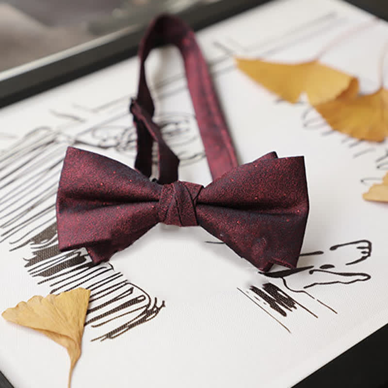 Herren-Fliege der Burgundy-Serie