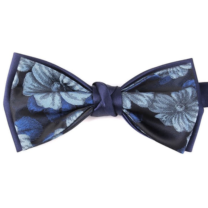 Elegante florale botanische Fliege für Herren