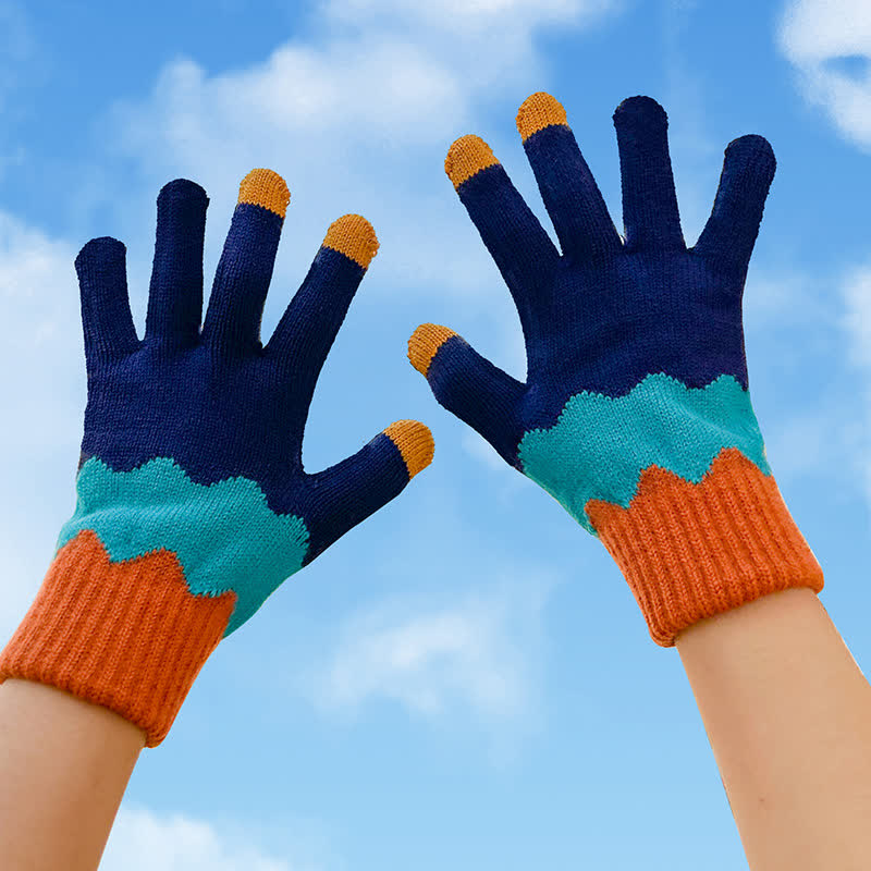 Damen-Gartenhandschuhe mit vollem Finger und Touchscreen-Funktion