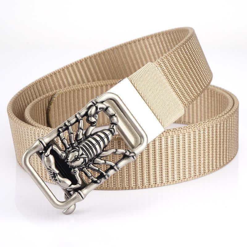 Herren King Scorpion Einfaches Nylon Gürtel