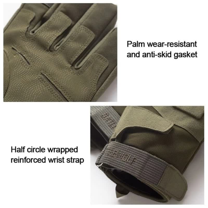 Unzerstörbare dicke, robuste taktische Handschuhe mit harten Knöcheln