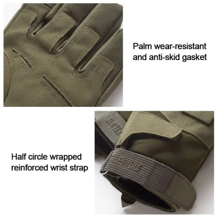 Unzerstörbare dicke, robuste taktische Handschuhe mit harten Knöcheln