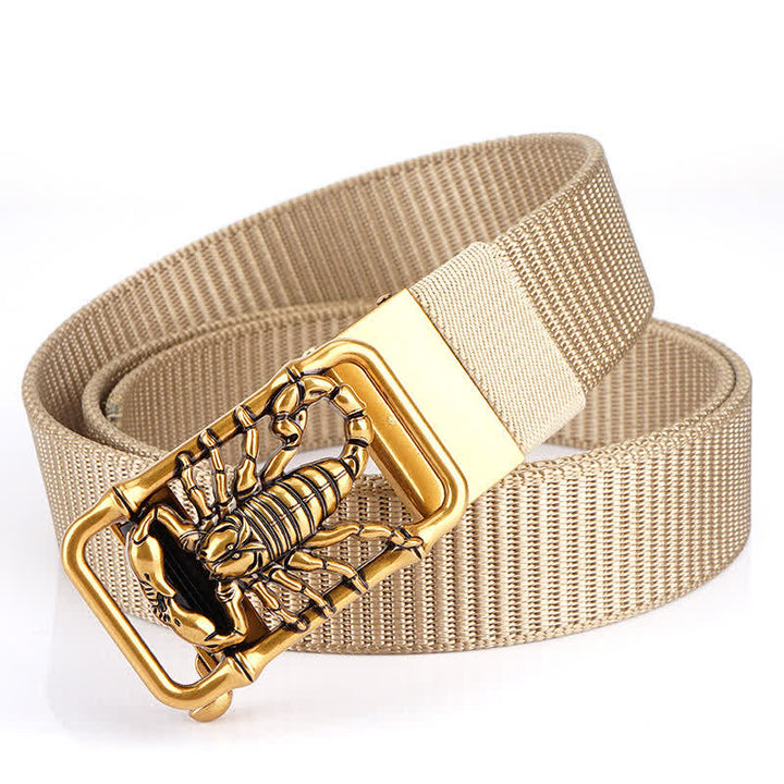 Herren King Scorpion Einfaches Nylon Gürtel