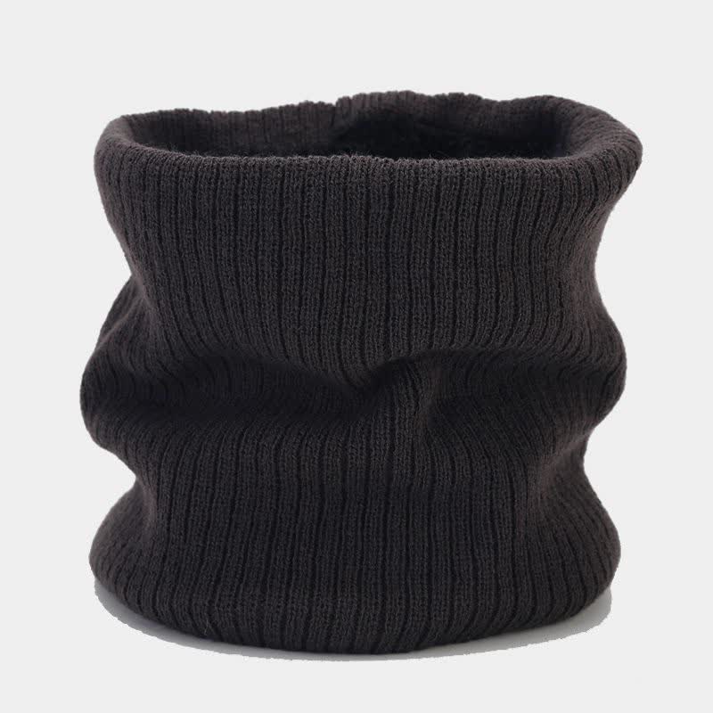 3-tlg. Unisex Solid Color Twill Mütze Schal Handschuhe Set