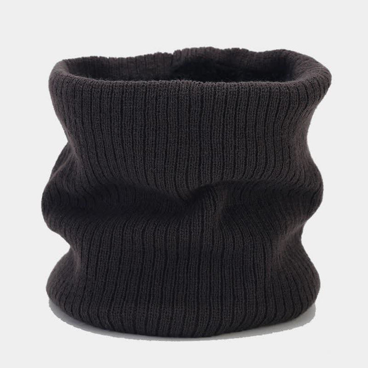 3-tlg. Unisex Solid Color Twill Mütze Schal Handschuhe Set