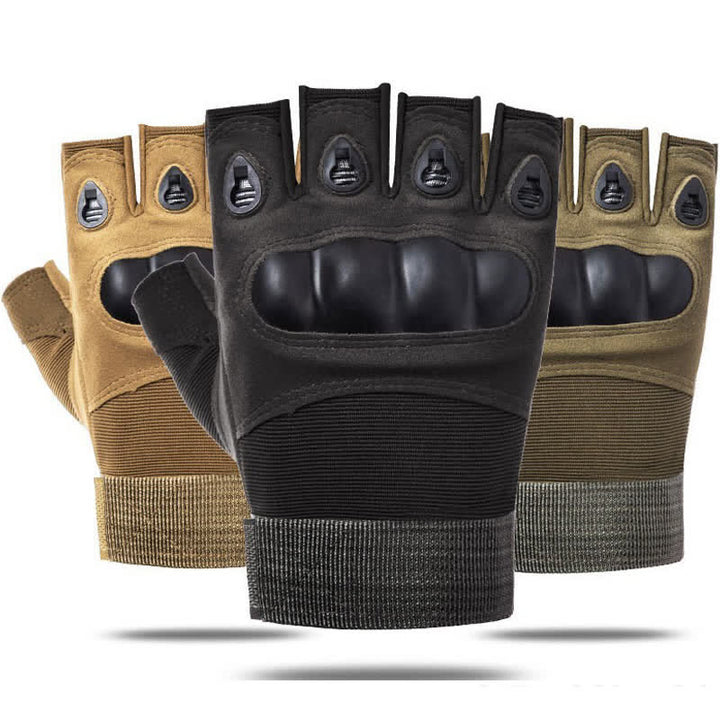 Rutschfeste Halbfinger-Handschutz-Taktische Handschuhe