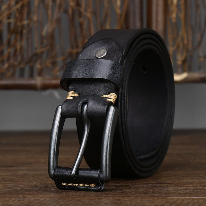Stilvoller Retro-Cowboy-Ledergürtel für Herren