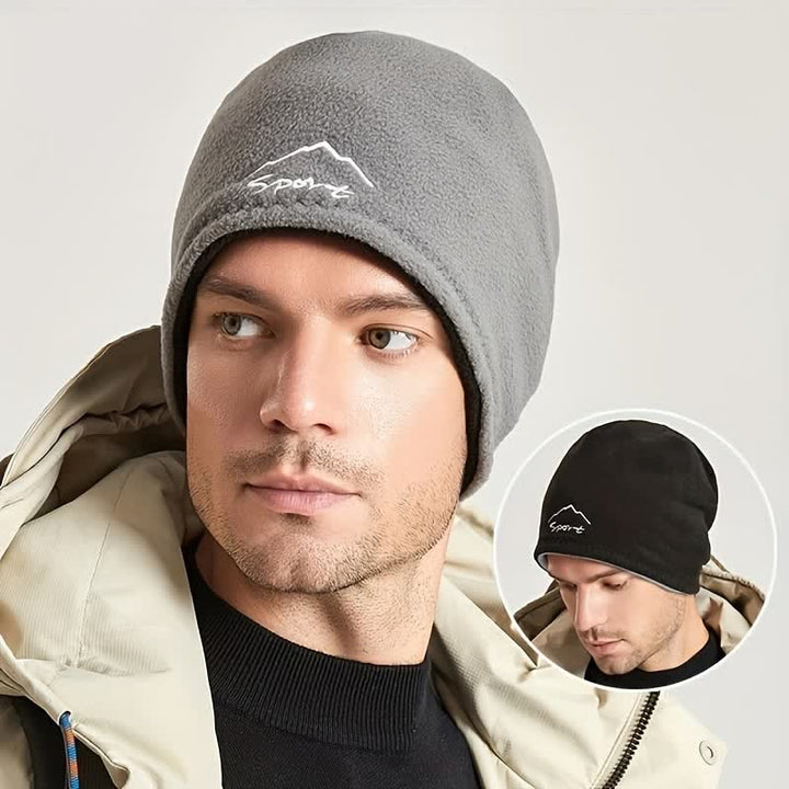 Winddicht Polar Fleece Wendemütze Warmer Hut