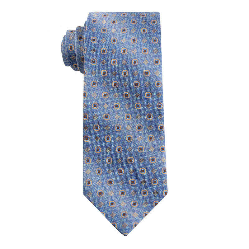 Herren schicke Denim-Blau Serie Krawatte