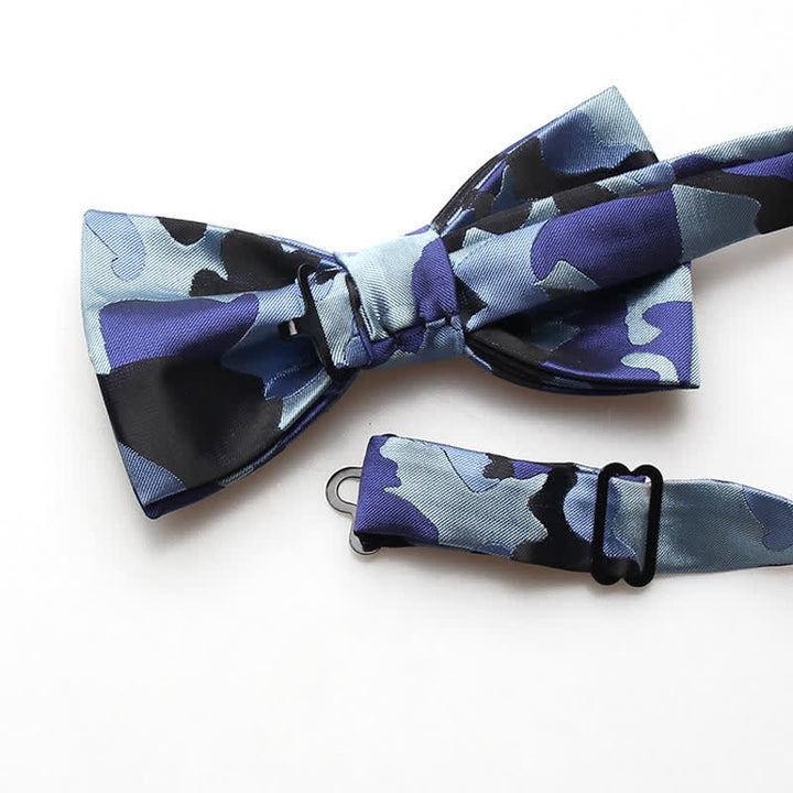 Herren-Fliege mit Wild Camouflage Muster