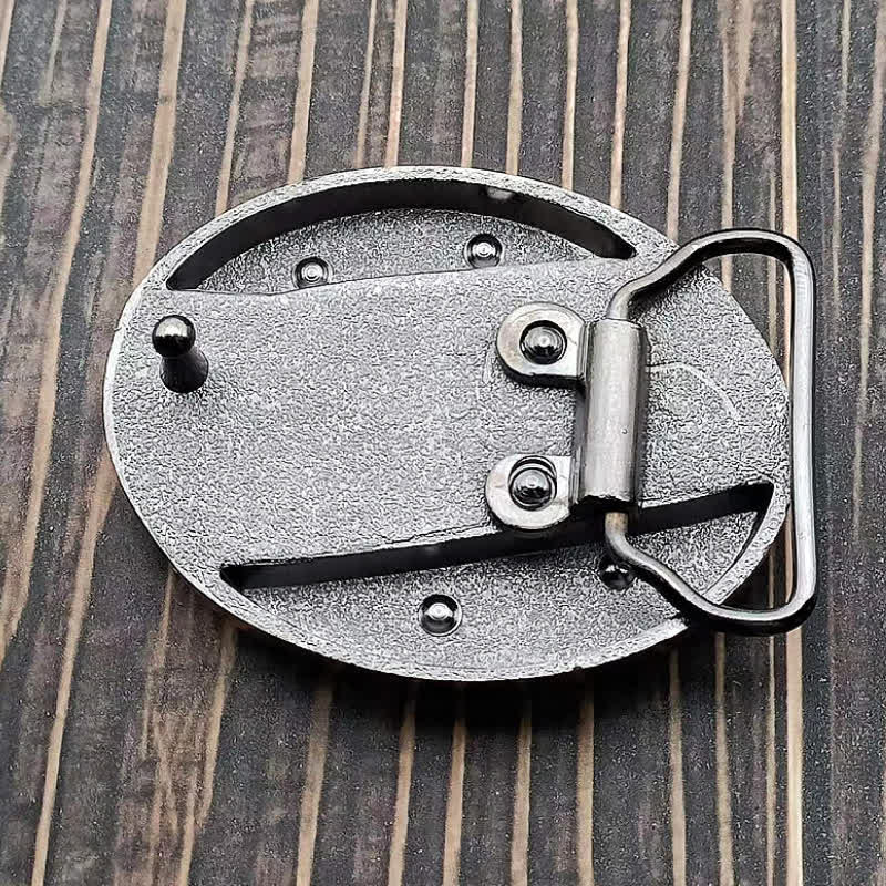 DIY Skorpion verstecktes Klappmesser für Herren, Ledergürtel