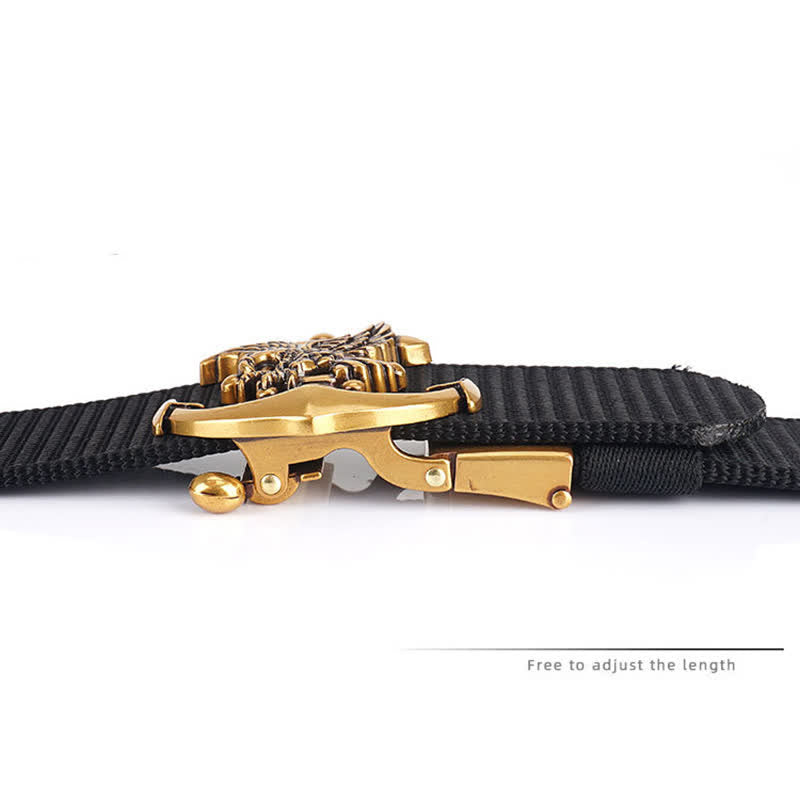 Herren Adler Anker Nylon Gürtel