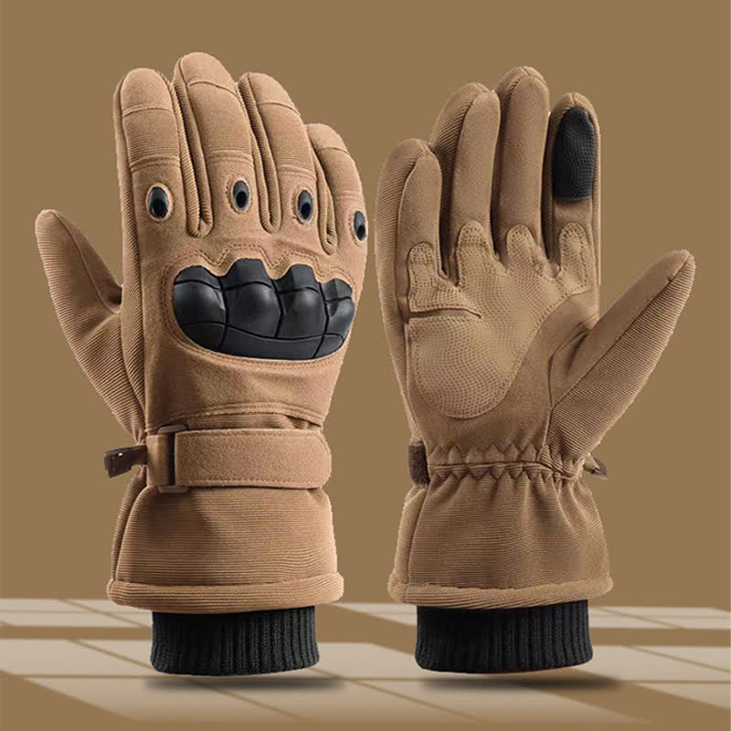 Winter Thermische Alle Finger Schützende Taktische Handschuhe