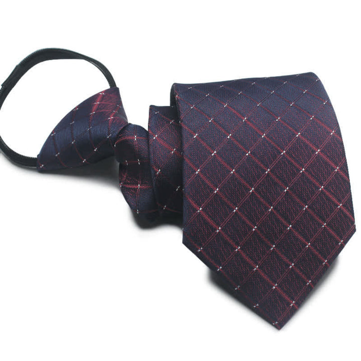Modernes Herren-Reißverschluss-Krawatte Businessnecktie