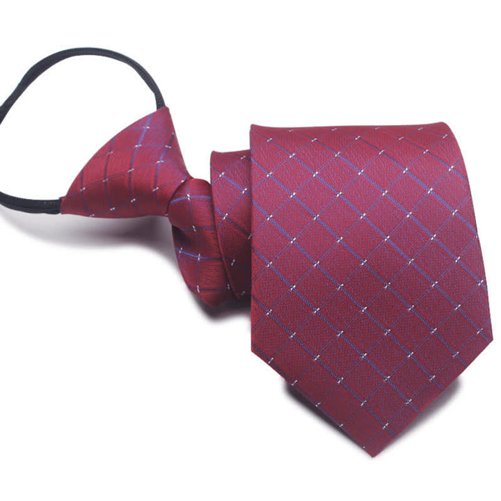 Modernes Herren-Reißverschluss-Krawatte Businessnecktie