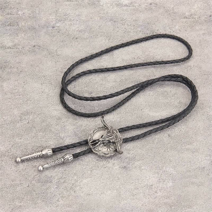 Western Rodeo Stierkopf Bolo-Tie