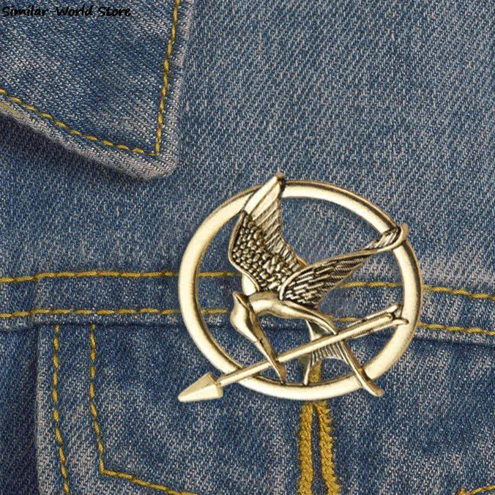 Herren Hunger Games Spottdrossel Brosche