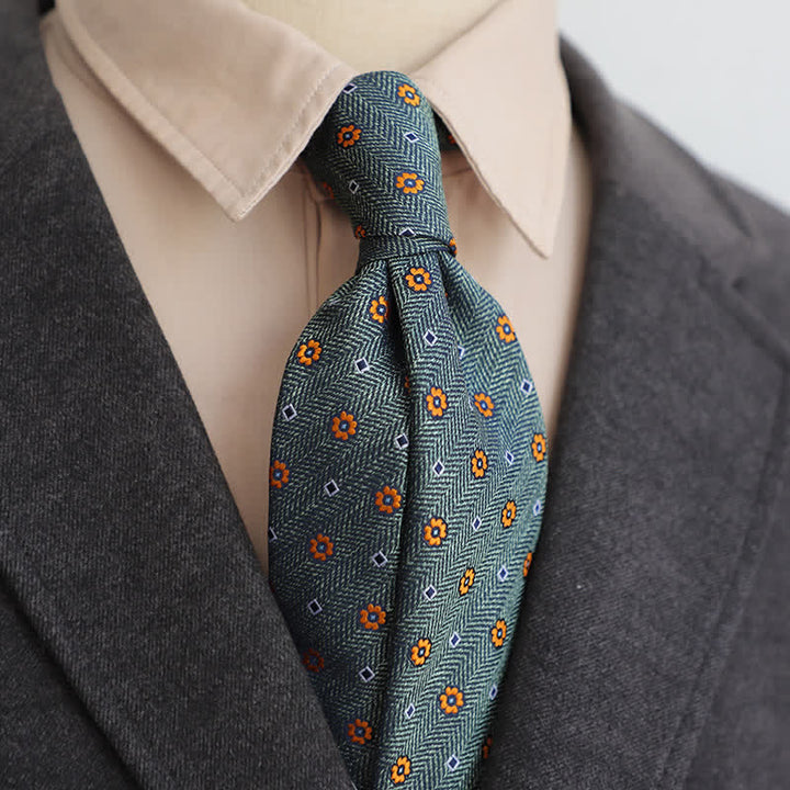 Klassische elegante florale Krawatte für Herren