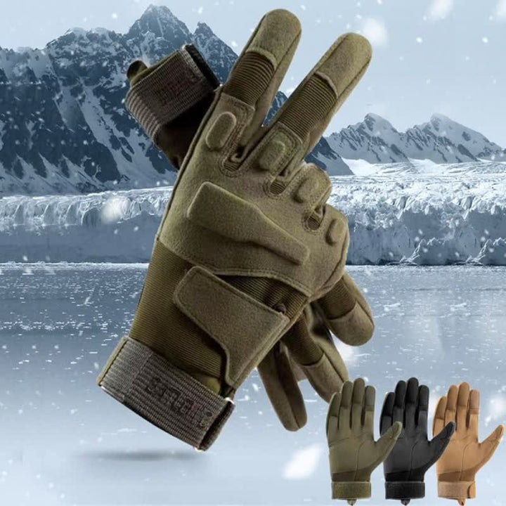 Unzerstörbare dicke, robuste taktische Handschuhe mit harten Knöcheln