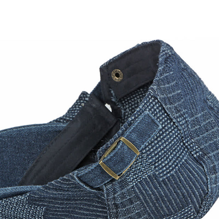 Persönlichkeit Maler Gewaschener Jeans Barett Flachkappe