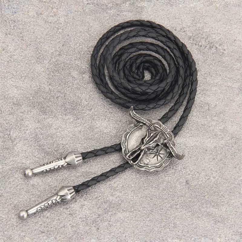 Western Rodeo Stierkopf Bolo-Tie