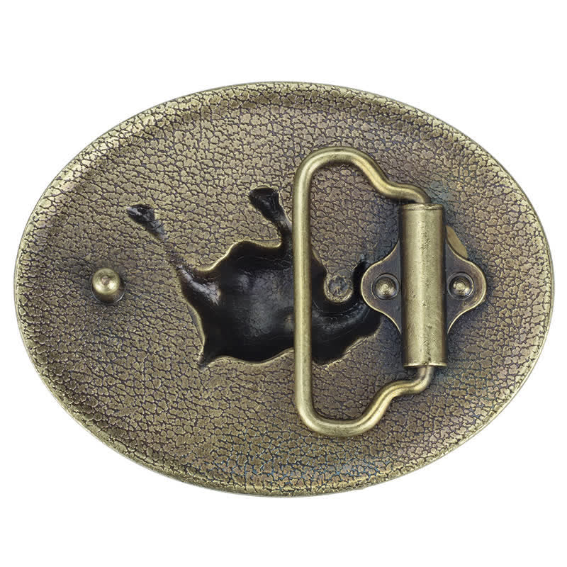 DIY Cowboy Stierkämpfer Schnallenledergürtel für Männer