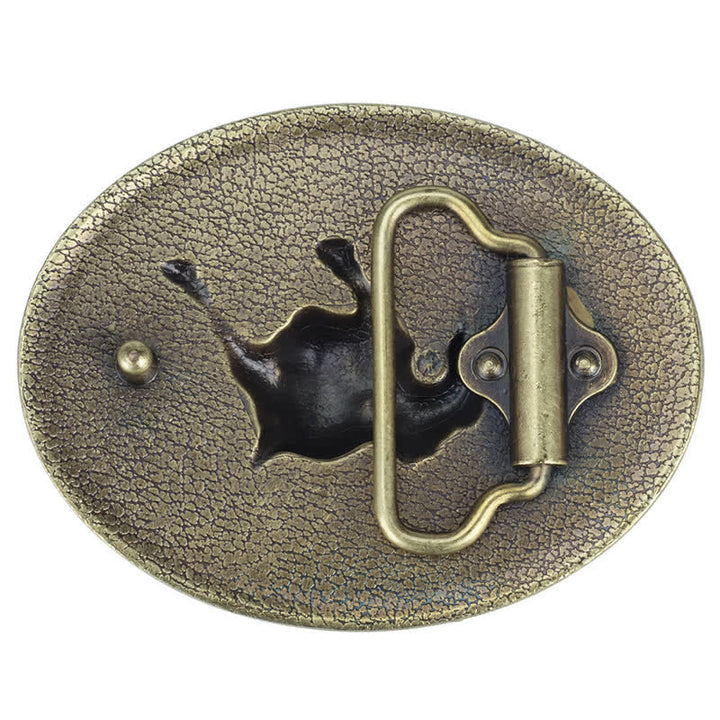 DIY Cowboy Stierkämpfer Schnallenledergürtel für Männer