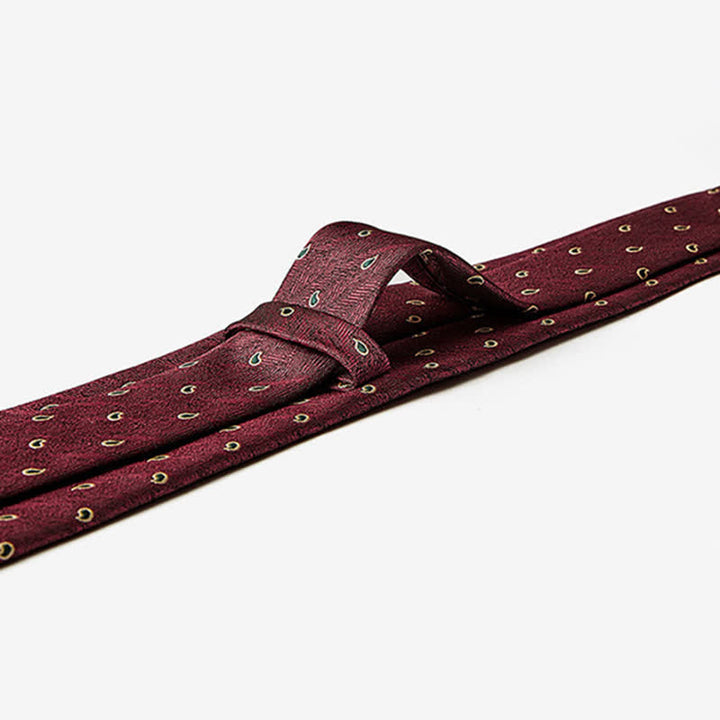 Herren Luxus Mikro Paisley Krawatte - image 3